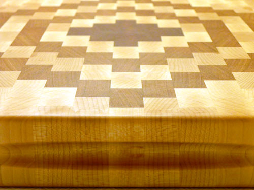 End Grain Maple and Jatoba