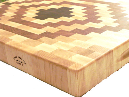 End Grain Maple and Jatoba