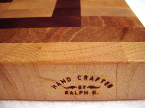 Canadian Rock Maple & Walnut End Grain