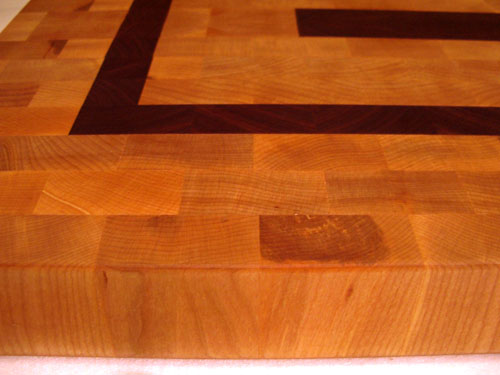 Canadian Rock Maple & Walnut End Grain