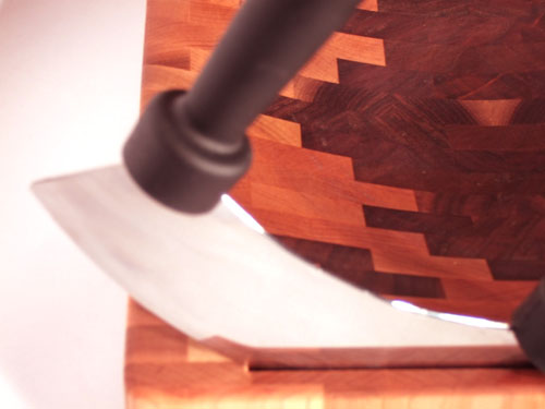 Herb Chopping Board With Knife