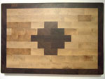 Walnut & Canadian Rock Maple Navaho Mosaic