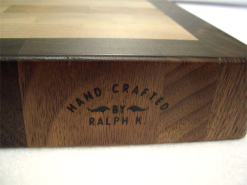 Walnut & Canadian Rock Maple Navaho Mosaic Walnut & Canadian Rock Maple Navaho Mosaic